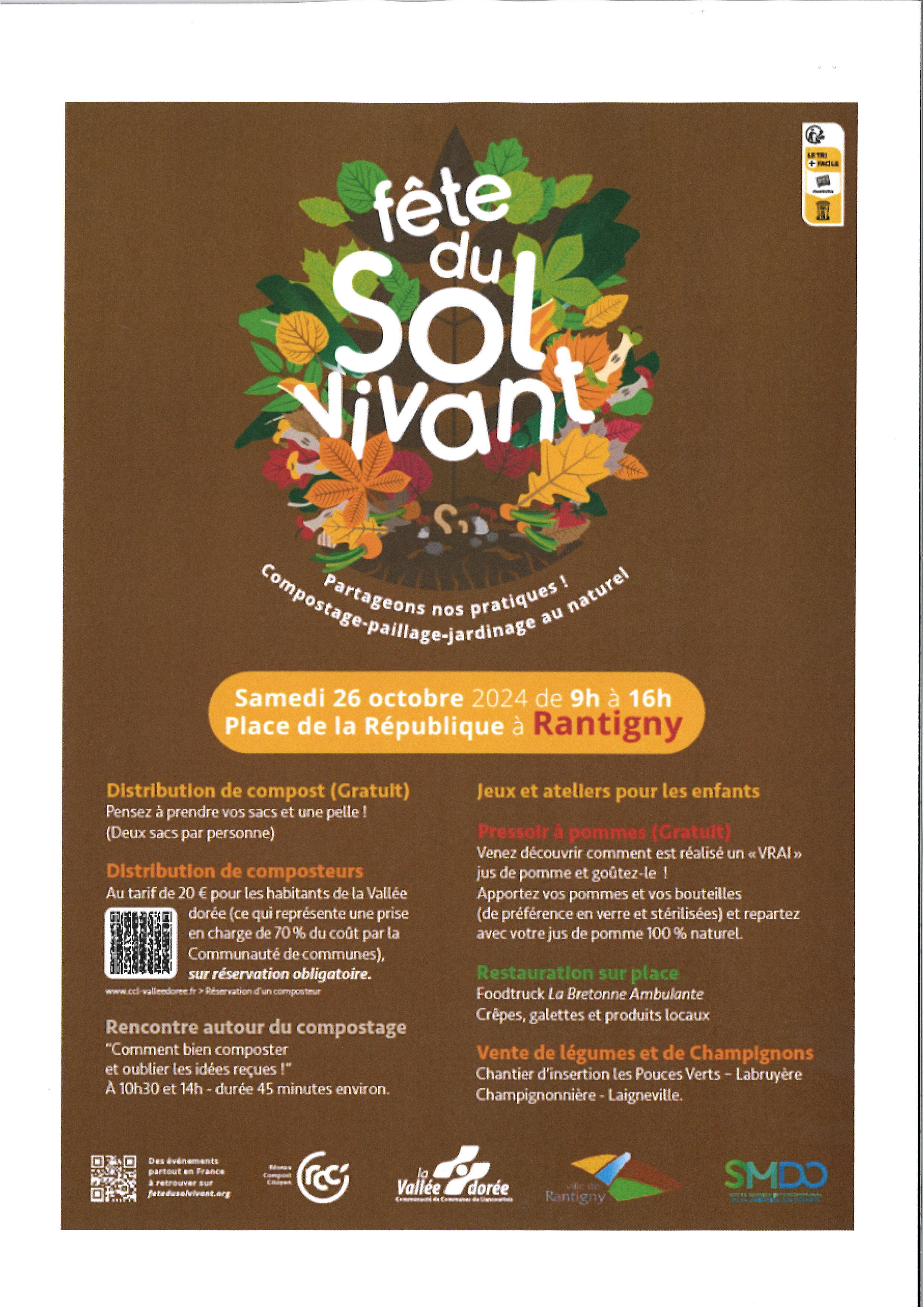 affiche fete du sol vivant