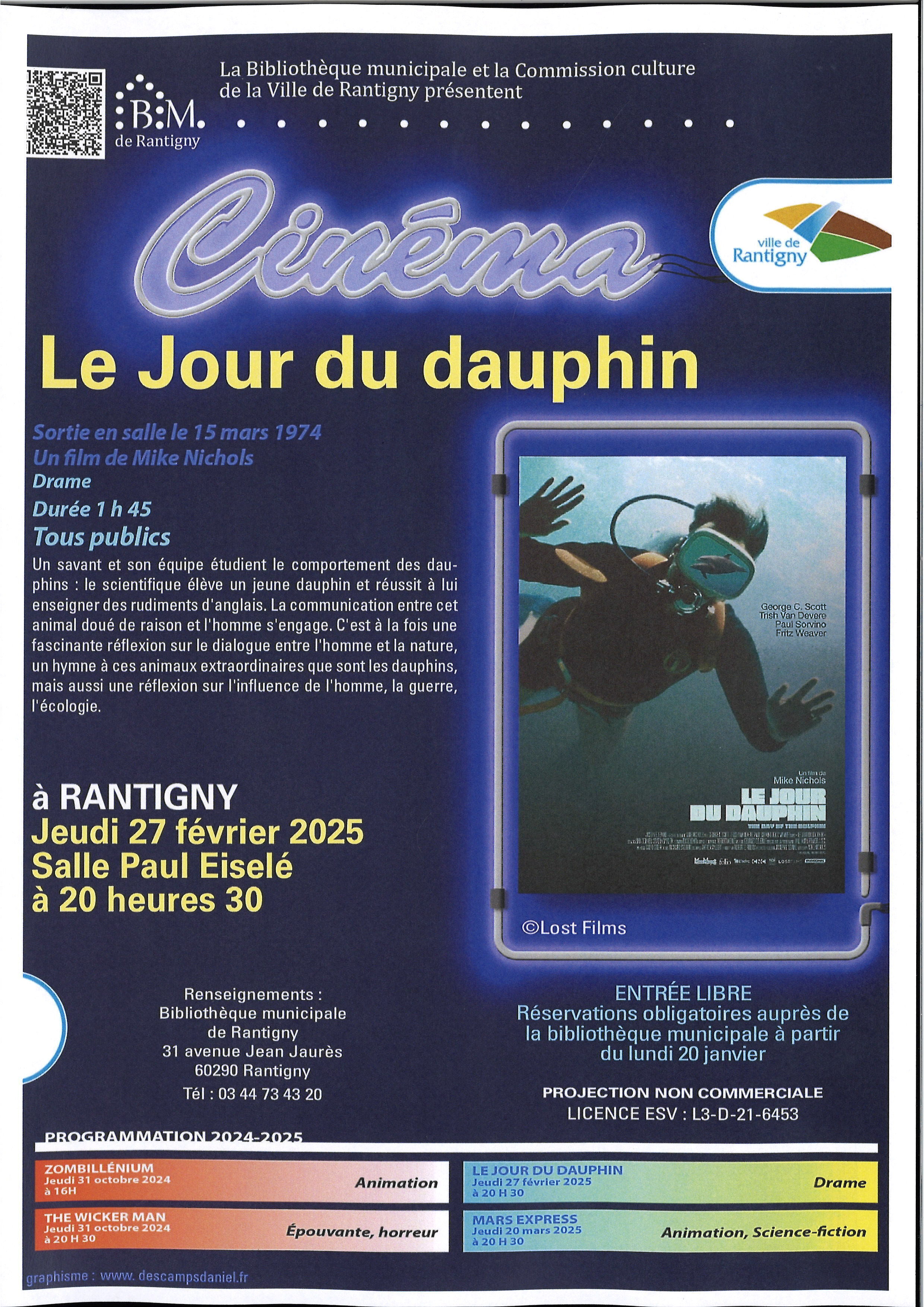 affiche le jour du dauphin