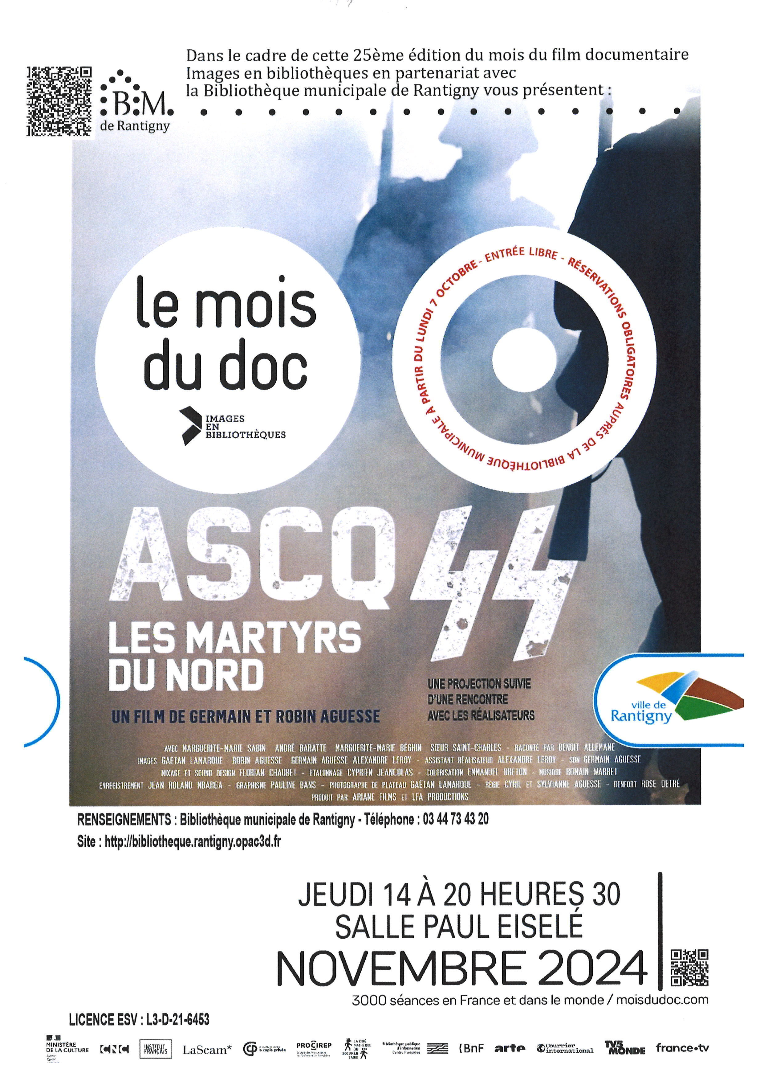 Affiche les martyrs du Nord