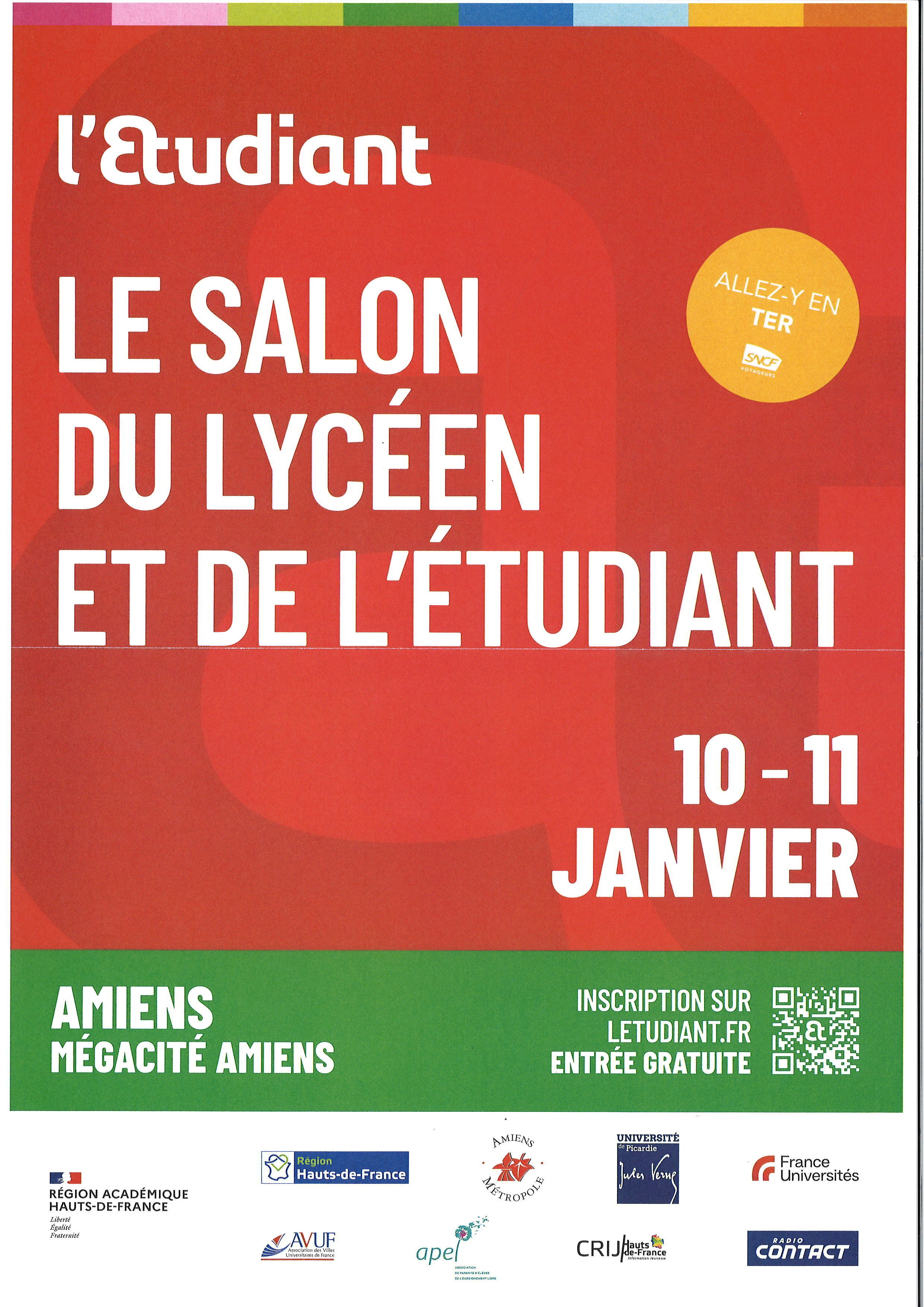 affiche salon etudiant