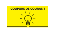 LOGO COUPURE DE COURANT